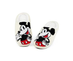 Disney Mickey Mouse Femmes Pantoufles Clubhouse Personnage Marchandise Gris Mule Pantoufles Pour Dames Chaussures d’intérieur