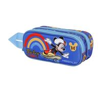 Trousse Double 3D - Disney Mickey Mouse Freestyle - Bleu - Taille Unique Bleu G