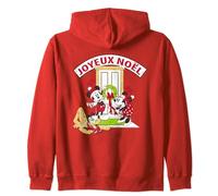 Disney Mickey Mouse & Friends Joyeux Noel Sweat à Capuche