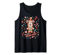 Disney Mickey Mouse Gingerbread Holiday Bites Christmas Débardeur