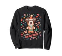 Disney Mickey Mouse Gingerbread Holiday Bites Christmas Sweatshirt