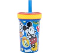 Disney Mickey Mouse Gobelet anti-renversement PP 370 ml - Gobelet en plastique Drop Safe avec système Smartgrip