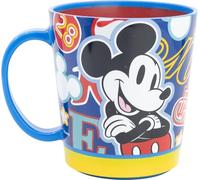 Disney Mickey Mouse Gobelet anti-renversement PP 410 ml - Gobelet en plastique Drop Safe avec système Smartgrip