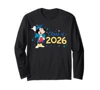 Disney Mickey Mouse Graduation Class of 2026 New Grad '26 Manche Longue