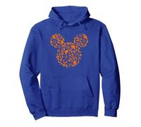 Disney Mickey Mouse Halloween Silhouette Sweat à Capuche, Unisexe pour adultes, Bleu Royal, M