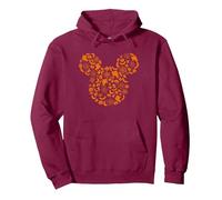 Disney Mickey Mouse Halloween Silhouette Sweat à Capuche, Unisexe pour adultes, Marron, XL