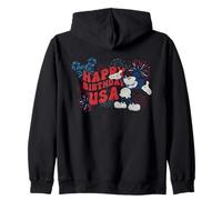 Disney Mickey Mouse Happy Birthday USA 4th of July 250th Sweat à Capuche