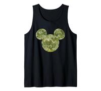 Disney Mickey Mouse Icon Green Camo Camouflage Pattern Débardeur