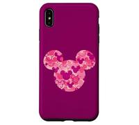 Disney Mickey Mouse Icon Pink Camo Camouflage Pattern Coque pour iPhone XS Max