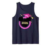 Disney Mickey Mouse Icon Pink Graduation Cap Class of 2026 Débardeur