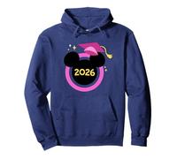 Disney Mickey Mouse Icon Pink Graduation Cap Class of 2026 Sweat à Capuche