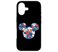 Disney Mickey Mouse Icon Red White Blue USA Camo Camouflage Coque pour iPhone 17