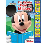 Disney Mickey Mouse - I'm Ready to Read with Mickey Interactive Read-Along Sound Book - Great for Early Readers - PI Kids