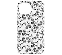Disney Mickey Mouse Impression croquis noir et blanc Coque pour iPhone 15