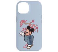 Disney Mickey Mouse in Kimono Cherry Blossoms Spring Sakura Coque pour iPhone 14