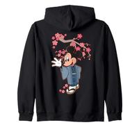 Disney Mickey Mouse in Kimono Cherry Blossoms Spring Sakura Sweat à Capuche