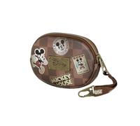 Disney Mickey Mouse Journey-Porte-Monnaie Pill, Brun, 12 x 8,5 cm