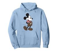 Disney Mickey Mouse Lederhosen Oktoberfest Costume Sweat à Capuche, Unisexe pour adultes, Bleu poudré, XXL