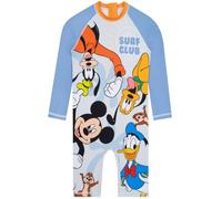 Disney Mickey Mouse Maillot De Bain Enfant, Maillot De Bain Garcon avec Donald Duck Et Goofy, Une Pièce Piscine Plage, 5-6 Ans