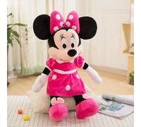 Disney Mickey Mouse Minnie poupées en peluche animaux jouets en peluche cadeau d'anniversaire cadeau de noël pour les enfants mignon Mickey Minnie cadeaux 30cm Mickey