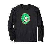 Disney Mickey Mouse Oh Boy It's Christmas Holiday Sticker Manche Longue