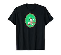 Disney Mickey Mouse Oh Boy It's Christmas Holiday Sticker T-Shirt