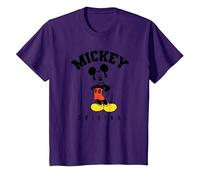 Disney Mickey Mouse Original Hello T-Shirt, Enfant, Violet, 2 ans