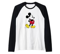 Disney Mickey Mouse Pose Iconique Manche Raglan