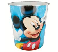 Disney Mickey Mouse Poubelle de table Corbeille à papier - 10 litres Donald Duck Goofy