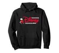 Disney Mickey Mouse Race Car Driver Racing Flag Logo 2026 Sweat à Capuche