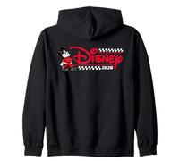 Disney Mickey Mouse Race Car Driver Racing Flag Logo 2026 Sweat à Capuche