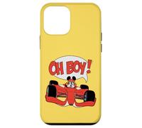 Disney Mickey Mouse Racing Team "Oh Boy!" Race Car Driver Coque pour iPhone 12 mini