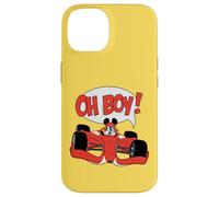 Disney Mickey Mouse Racing Team "Oh Boy!" Race Car Driver Coque pour iPhone 14
