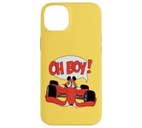 Disney Mickey Mouse Racing Team "Oh Boy!" Race Car Driver Coque pour iPhone 14 Plus