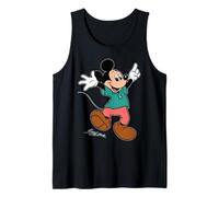 Disney Mickey Mouse Retro Character Hop Pose Trip Matching Débardeur