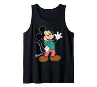 Disney Mickey Mouse Retro Character Wave Pose Trip Matching Débardeur