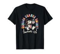 Disney Mickey Mouse School Starts Today! Teacher's Life T-Shirt