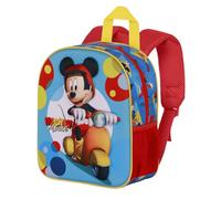 Disney Mickey Mouse Scooter-Sac à dos 3D Elite, Bleu, 25 x 30 cm, Capacité 7 L