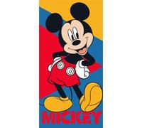 Disney - Mickey Mouse - Serviette De Plage 100% Polyester 70x140cm