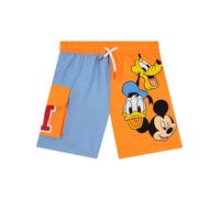 Disney Mickey Mouse Shorts de Bain Garçon, Mickey Donald Duck et Dingo Maillot de Bain Enfant, Short Bain Garcon pour Piscine, Plage et Été 5-6 Ans