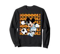 Disney Mickey Mouse Soccer "GOOOOL!" Blue Team Sports Goal Sweatshirt
