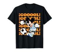 Disney Mickey Mouse Soccer "GOOOOL!" Blue Team Sports Goal T-Shirt