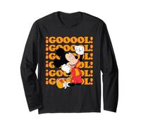 Disney Mickey Mouse Soccer "GOOOOL!" Sports Champion Goal Manche Longue