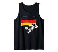Disney Mickey Mouse Soccer Player Germany Flag Sports Team Débardeur