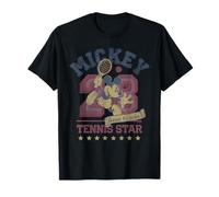 Disney Mickey Mouse Sports Tennis Star 28 Distressed T-Shirt