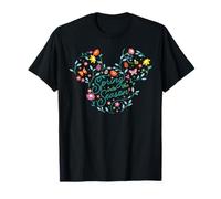 Disney Mickey Mouse Spring Into The Season Flower Icon T-Shirt