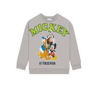 Disney Mickey Mouse Sweat Garçon, Mickey et Ses Amis Pull Enfant Garcon, Vêtements garçon en Coton, 6-7 Ans