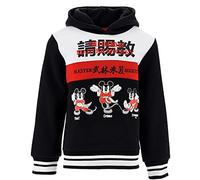 Disney Mickey Mouse, Sweat Shirt Garçon (Noir,4 Ans)