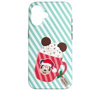 Disney Mickey Mouse Tasse chocolat chaud cacao Happy Christmas Coque pour iPhone 16