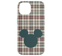 Disney Mickey Mouse Tête Icône Noël Vacances Plaid Coque pour iPhone 14